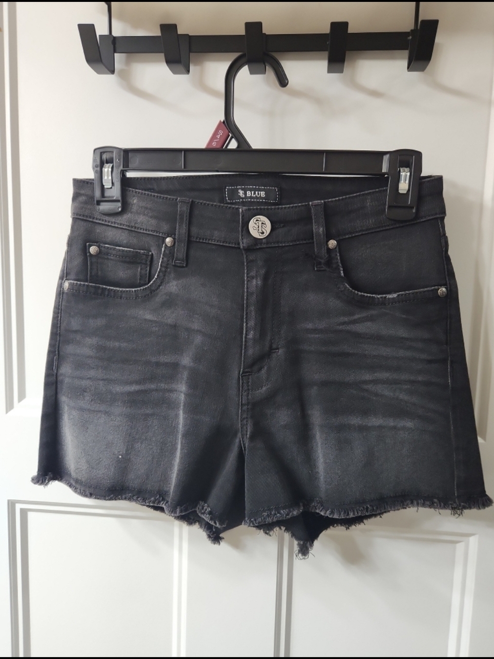 NWT STS Blue Black High-Rise Shorts - 0